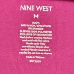 Nine West Fuchsia Long Sleeve Blouse with sheer statement sleeves Photo 4