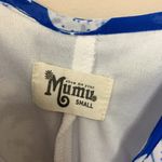 Show Me Your Mumu Show Me You Mumu blue and white paisley sleeveless mini shift dress size S Photo 3