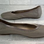 Vionic Ballet Flats Women 9 Wide Caroll Beige Buttery Soft Leather Shoes Comfort Photo 7