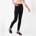 J. McLaughlin  Black Velvet ‘Watson’ Jeans, Size 6 Photo 2