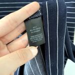 Lulus navy blue white striped bodycon dress short sleeves comfortable boat neck Photo 3