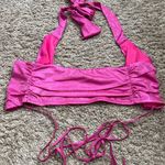 Fiestar Pink Self Tie Bandeau Top Photo 8