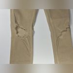 Free People  Tan Distressed Skinny Jeans 🪵🪾 Photo 8