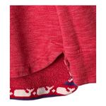 Vineyard Vines Shirt Women Medium Red Whale Isle Quarter Zip Pullover Preppy Photo 6