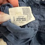 American Eagle  Outfitters Blue Ruffled Crop Tank Top Photo 5