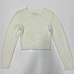 Urban Outfitters  Fluffy Soft Crew Neck Sweater in Ivory Photo 0