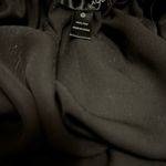 AQUA  Bloomingdale Black Ruffled Top SOLD OUT online. Sz S MSRP: $88 Like New! Photo 2