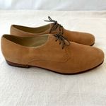 Nisolo‎ Oliver leather Oxford shoe almond Size 7 Flat lace up brown Tan Photo 4