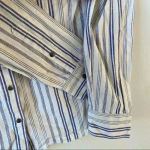 Made for life Madewell Long Sleeve Button Front Striped Blouse Photo 2
