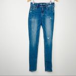 Old Navy  Rockstar Skinny Distressed Jeans LONG Photo 4