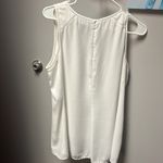 White House | Black Market WHBM Sleeveless white top Photo 5