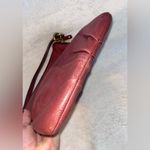 Coach  Vintage Style Deep Red Leather Handbag Photo 3