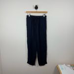Quince Women’s Pull On Linen Pants in Navy Blue Size XS Photo 1