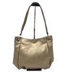 Nine West Nine West Shoulder Bag Handbag Bronze Gold Metallic Faux Leather Glam Classic Photo 1
