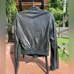 joe's jeans Joe’s Jeans Leather Jacket Medium Photo 2