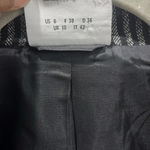 Akris Punto  Pinstriped Black Blazer Sz 6 Photo 3
