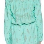 Spell Skull Tribe Playsuit *RARE* As Seen On Vanessa Hudgens Size Medium Teal Green Photo 1