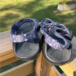 Chacos Navy Patterned Chaco’s Sandals Photo 1