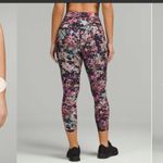 Lululemon  Base Pace High-Rise Crop 23"
Stencil Blossom Red Multi Photo 1