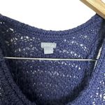 Aerie  Womens Sleeveless Racerback Blue Knit Tank‎ Top Sz Small Photo 6