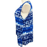 Great Northwest Indigo Tank Top Size 1X Blue Tie Dye Photo 5