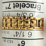 Seiko Vintage Ladies Watch Gold-Tone Bracelet Case Hands White Dial New Battery Photo 13