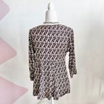 Ashley Stewart Vintage‎ Brown Polka Dot Babydoll Top Y2K 2000s Coquette Fairycore Medium Photo 1