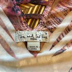 Live and let live Boho Indie Peasant Multicolor Women's Top Photo 8