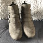 CROMA VINTAGE Faux Suede Tan Booties S 9.5 Photo 4