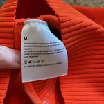 Lululemon Open Back Half-Zip Sweater Sleeveless Tank Solar Orange Photo 6