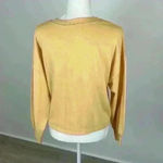 Hippie Rose  Yellow “Sunny” Sweatshirt Size L Photo 3