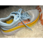 Hoka  One One Bondi 8 Womens 9 Shoes Blue Running Sneaker Photo 5