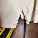 Sundance  Every Angle Linen Blend Jacket Beige Button Up Outerwear Size XS Photo 11
