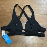 Cupshe Woman’s  Strappy C Ring Cut Out Bikini Top Black Size Medium Photo 6