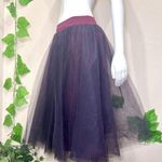 Windsor Purple Tulle Ballerina Poofy Skirt Photo 4