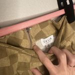 Le lis  Checkered Tan Mini Skirt Photo 4