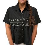 Two 2 Fly Loopty Lou Babydoll Western Top Size 2x Photo 7