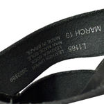 Madewell Boardwalk Criss Cross Slide Sandals Black Leather Size 8 Slip On Flat Photo 2