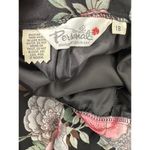 Leslie Fay Vintage 70's Personal Division of Rose Print Tired Maxi Skirt Size 18 Photo 7