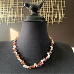 Honora White Petal Keshi Pearl And Gemstone Necklace And Bracelet Set Amethyst Red Photo 8