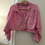Free People Elora set (top) Pink Photo 0