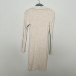 Heart & Hips Gray Mock Turtleneck Longsleeve Bodycon Dress Photo 1