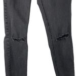 ZARA SZ 4 The Skinny Jeans Hi-Rise Stretch Zip-Fly Pocket Distressed Frayed Hems Photo 2