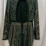 BANJUL  Black Dress with Gold Accents Photo 6