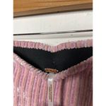 Free People NEW Camden Pink Velvet Ribbed Mini Skirt Size Small Photo 2