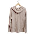 Lincoln Outfitters  Henley Sweater Hoodie Pullover Waffle Knit Photo 4