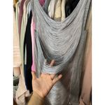 Jaded London Lavinia Backless Fringe Mini Dress in Steel Gray Size XL Brand New Photo 15