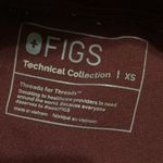 FIGS  Zamora Jogger Style Scrub Pants Women’s Size XS, 5 Pockets Wine Color Photo 8