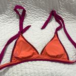 prAna Women’s Triangle Bikini Top Halter Ties Size Small Photo 4