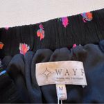 WAYF  Petal Print High Waist Wide Leg Pants Photo 9